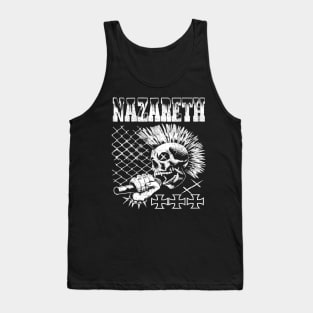 Nazareth skull Tank Top